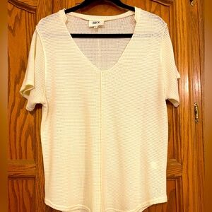 BKE off white shirt size M